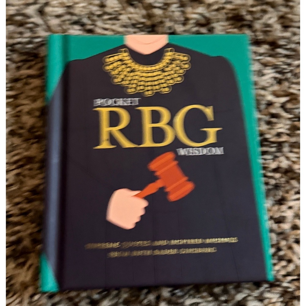 Hardie Grant Books-Pocket Wisdom-Supreme Quotes From Ruth Bader Ginsberg (NWT)